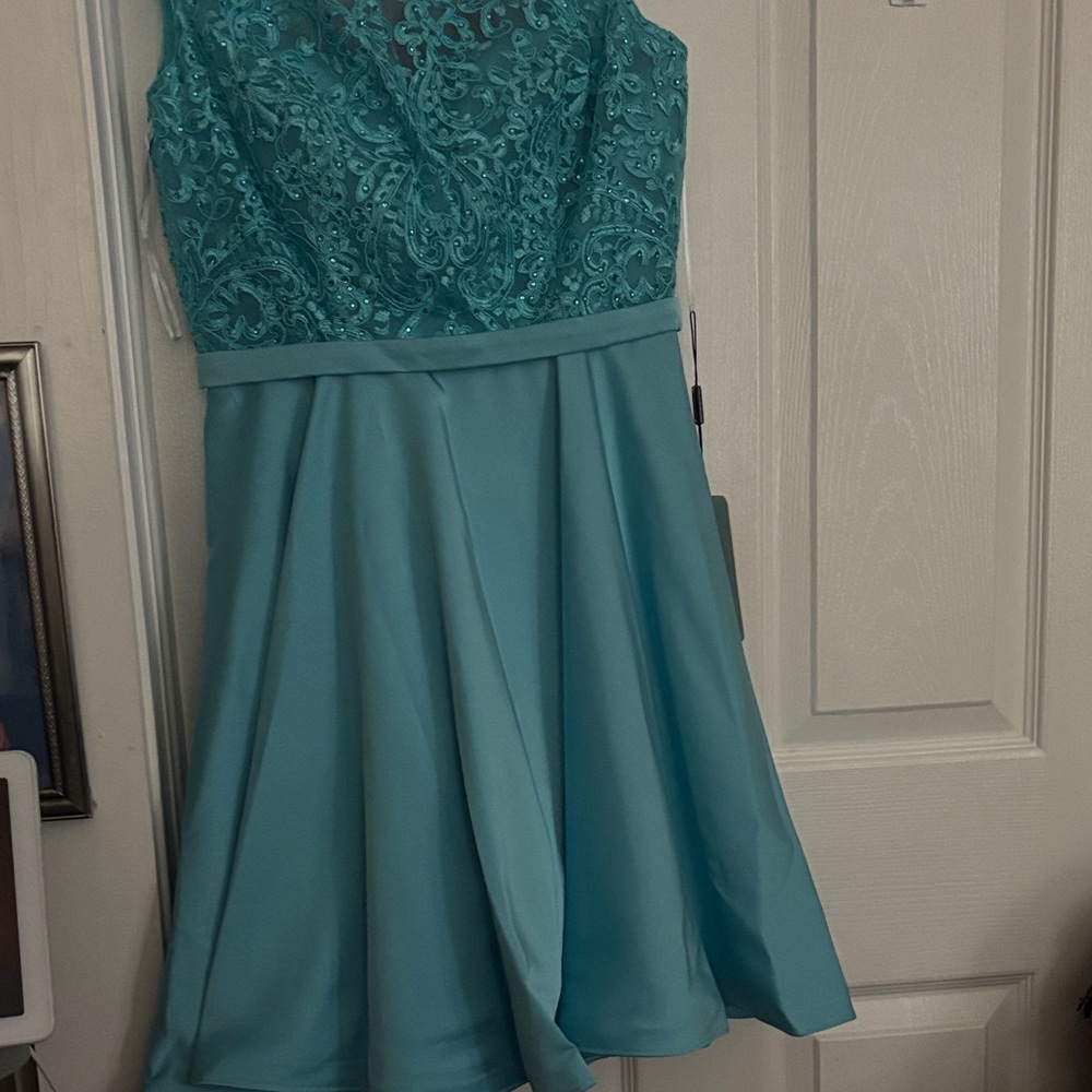 Elegant Teal Kids Dress